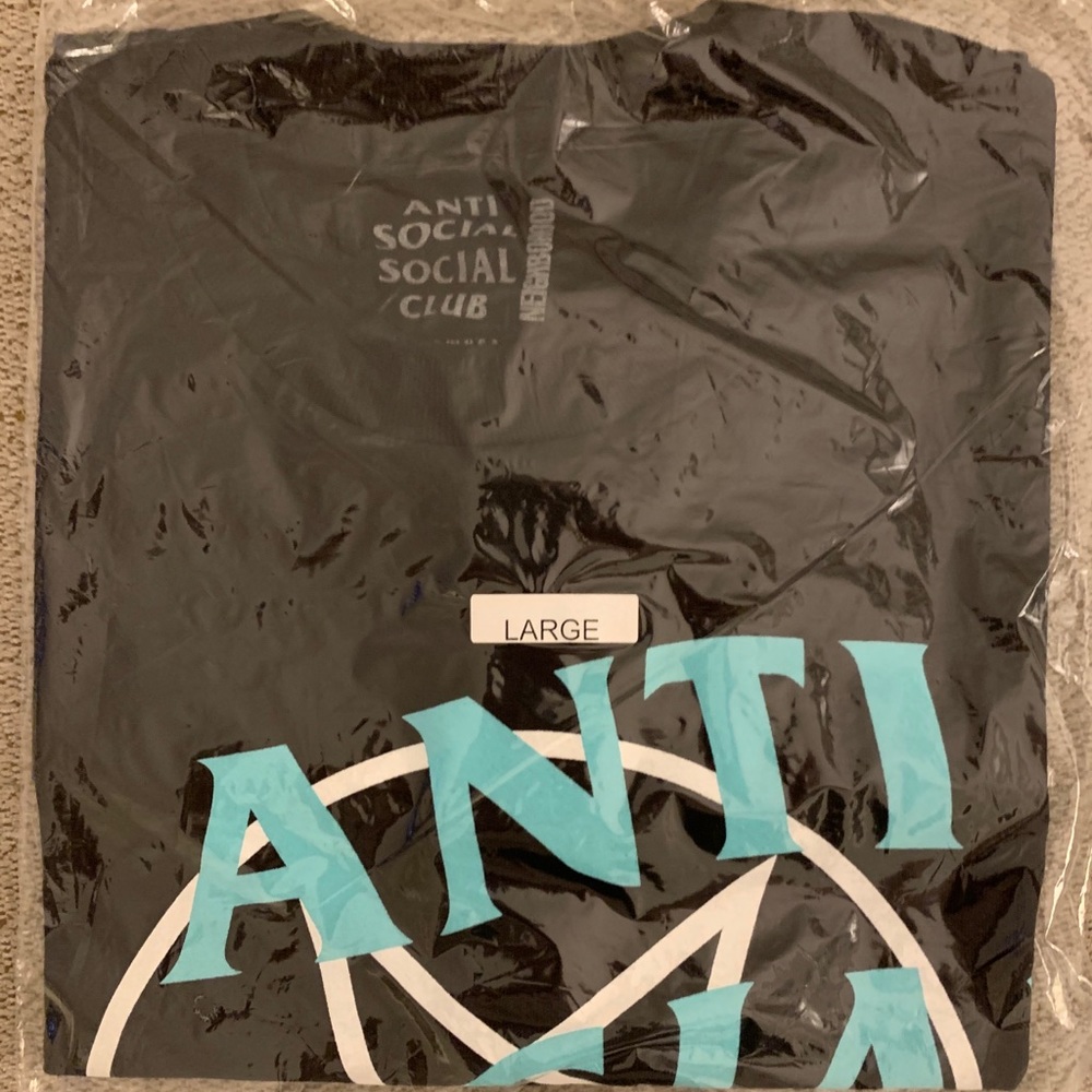 Anti social social club filth fury T shirt Large